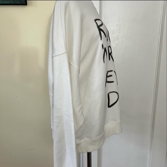 Anine Bing Miles Cotton Graphic Sweatshirt - Picture 7 of 13